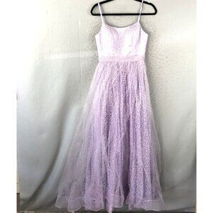 Hebeos Dress Junior 11 Lilac Cocktail Wedding Prom Y2K Princess Fairy Feminine